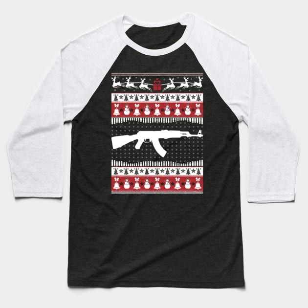 Ak47 Ugly Ak47 Baseball T-Shirt by AlfieDreamy 